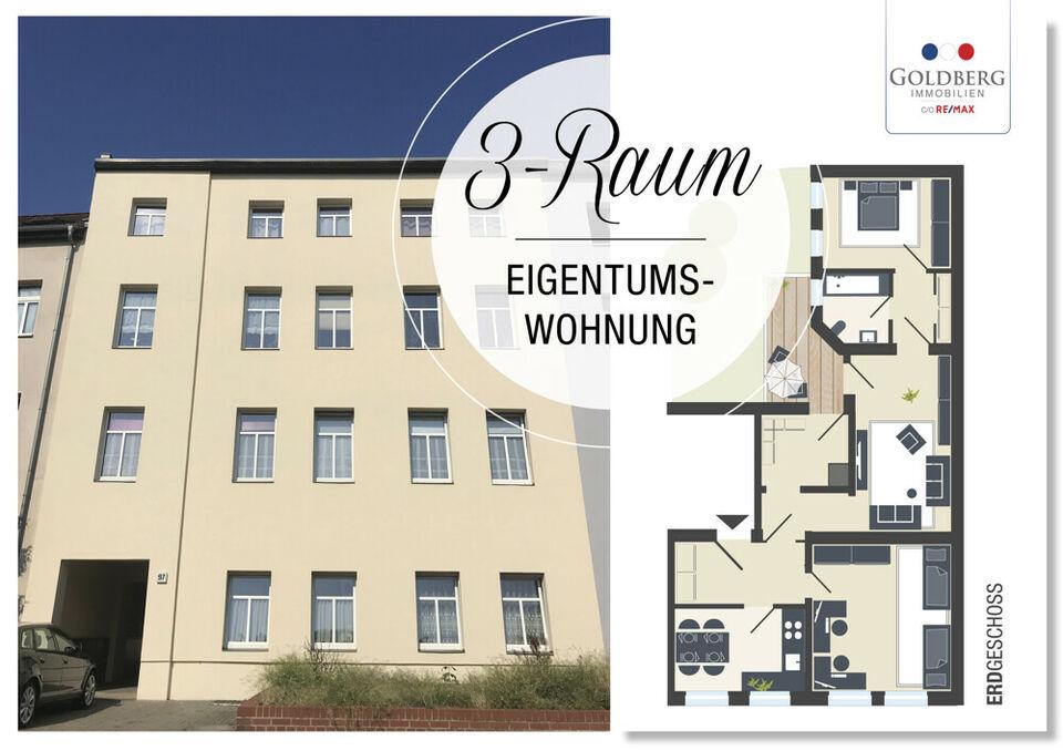 TOLLE Eigentumswohnung mit Terrasse in der südlichen Innenstadt!! Sachsen-Anhalt