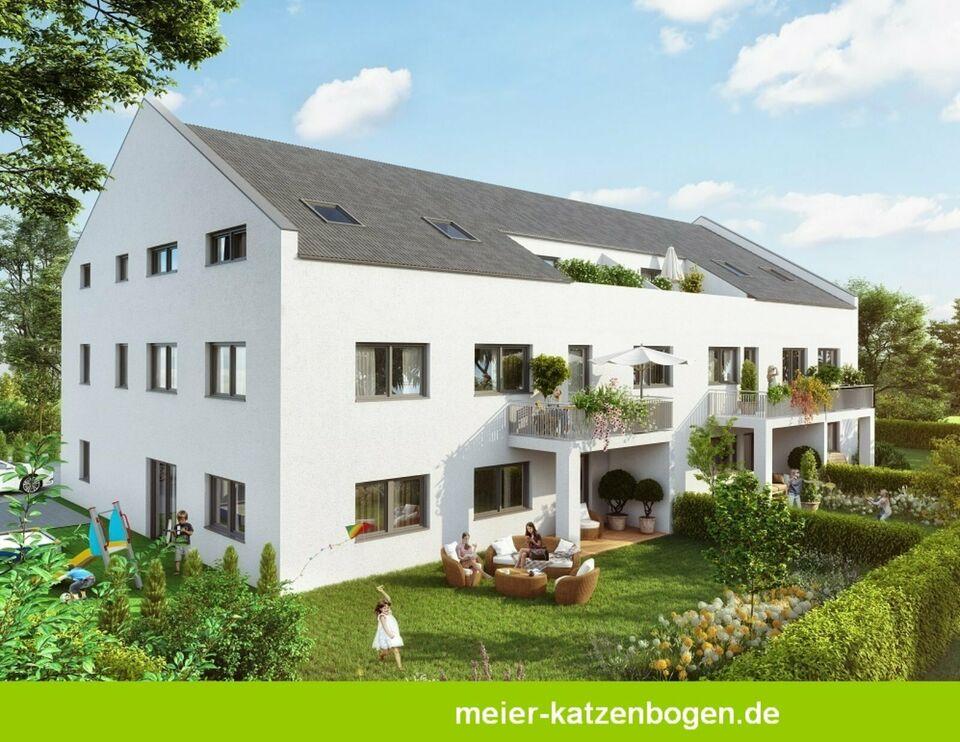 NEUBAU! DG-Wohnung mit 3 Zimmern und Dachterrasse in Zandt Denkendorf