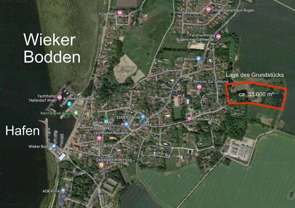 Freizeit-Grundstück 35.000 m² auf der Insel Rügen zu verkaufen... Mecklenburg-Vorpommern