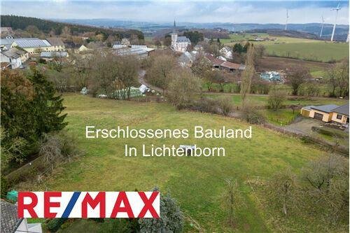 REMAX - Erschlossenes Bauland in Lichtenborn wartet auf Ihre Entscheidung Rheinland-Pfalz