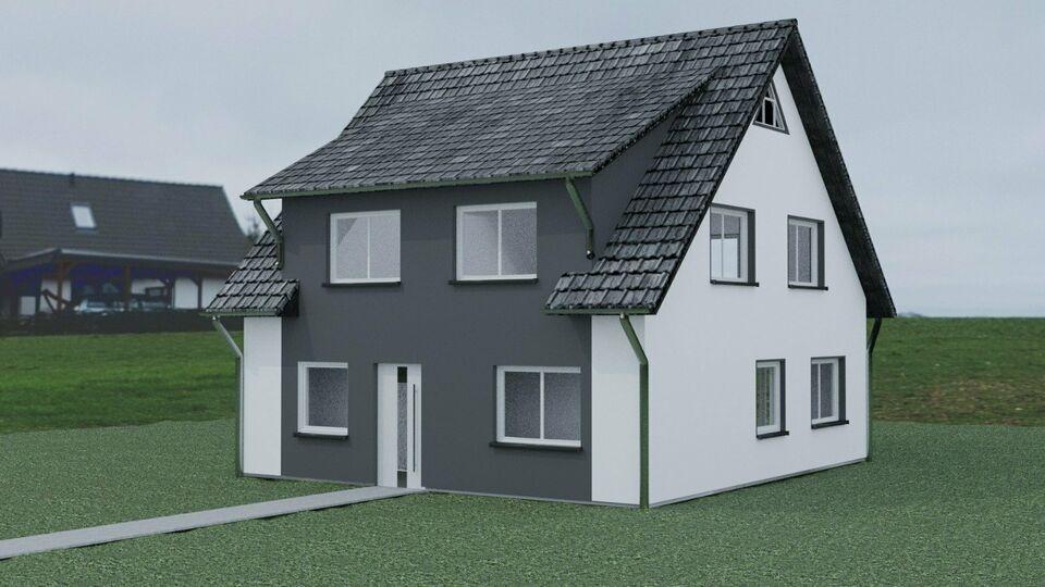Neubau eines großen Einfamilienhauses mit 6 Zimmern Hub b. Bad Griesbach