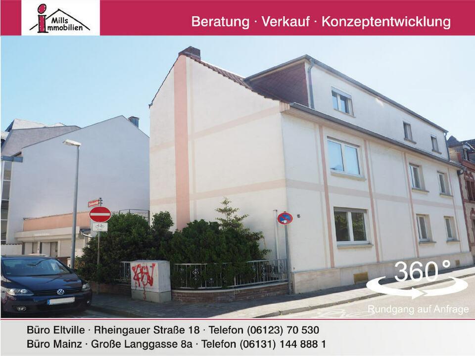 3-Familienhaus in Mainz-Weisenau Gute Lage - vielseitig nutzbar- auch Erweiterung möglich Rheinland-Pfalz
