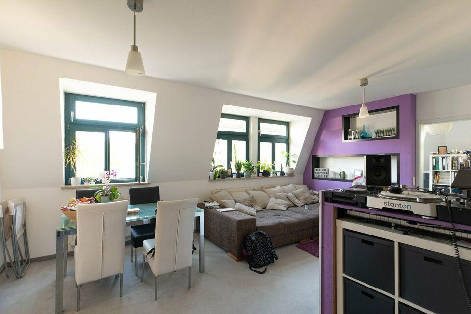 3-Zimmer-Maisonette-Wohnung mit Badewanne zentral in der Neustadt Markkleeberg-Ost