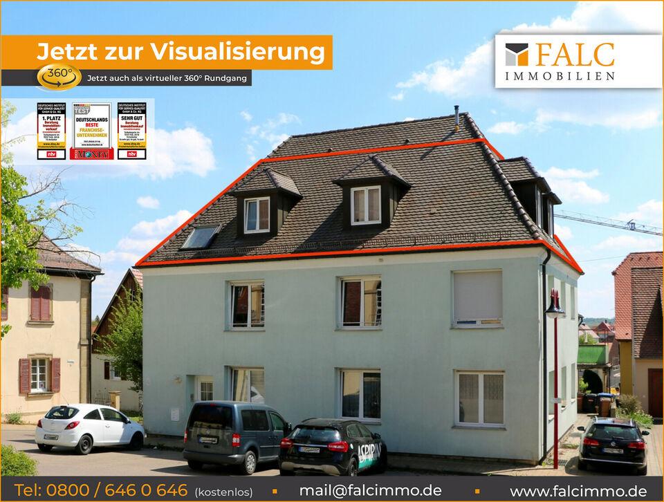 Gemütliche Dachgeschosswohnung Virtuelle 360° Live-Besichtigung möglich! Baden-Württemberg