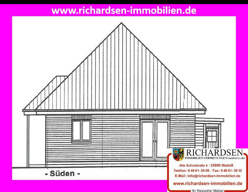 Neubau! Ebenerdiges Einfamilienhaus auf einem großzügigem Grundstück in 25920 Risum-Lindholm Risum-Lindholm