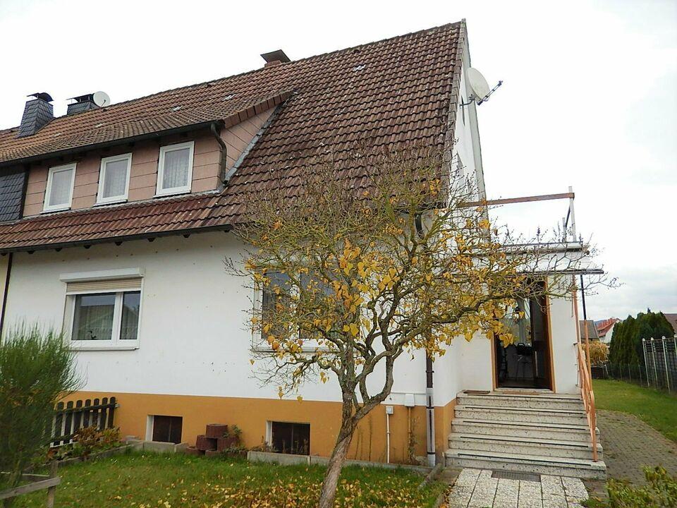 Doppelhaushälfte auf großem Grundstück in ruhiger Lage Breitenbach am Herzberg