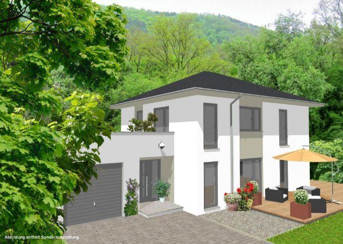 Ihr neues Stadthaus mit Garagenanbau und Dachterrasse in Gersdorf Jägersdorf