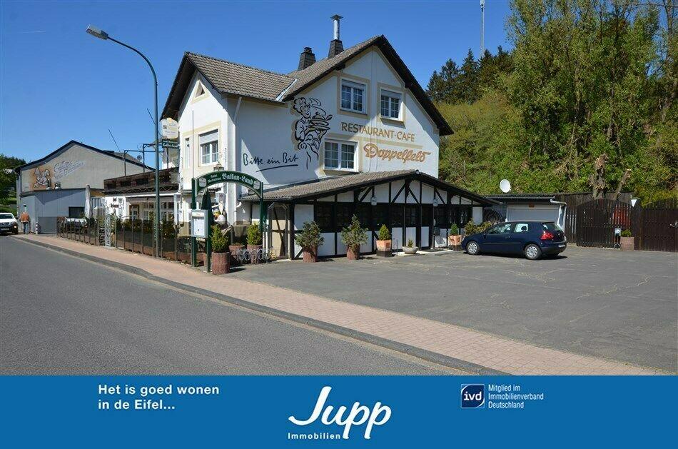 Gut eingeführtes Restaurant mit Gästezimmern in Stadtkyll Rheinland-Pfalz
