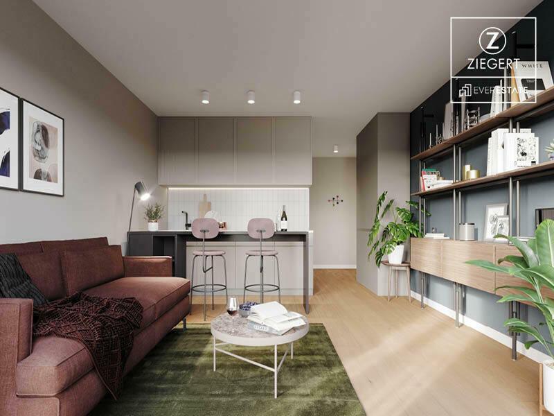 Provisionsfrei: Komfortable 1-Zimmer-Wohnung in attraktivem Neubau Markkleeberg-Ost