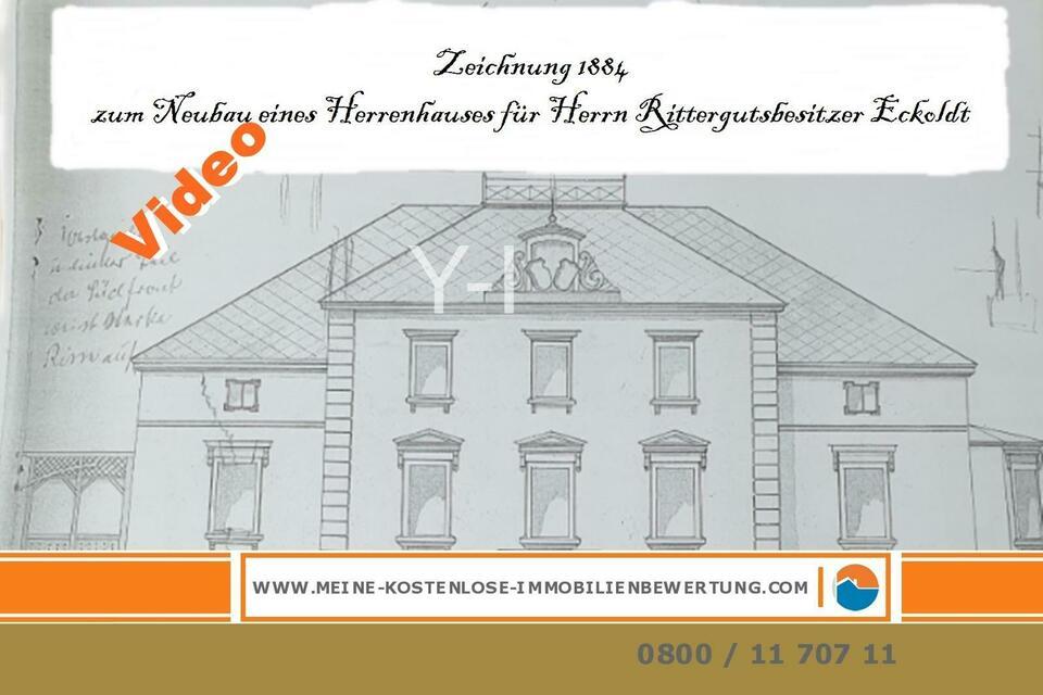 Ehemalige Rittergut aus dem Jahr 1884 Lübau