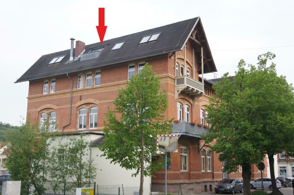 Charmante, großzügige Dachgeschoßwohnung mit zwei Loggien Mühlhausen/Thüringen