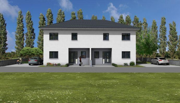 Bauprojekt Provisionsfrei! Doppelhaushälfte ab 208.000 €, bereits projektiert Wohnfläche ca.105 m² Bergen auf Rügen