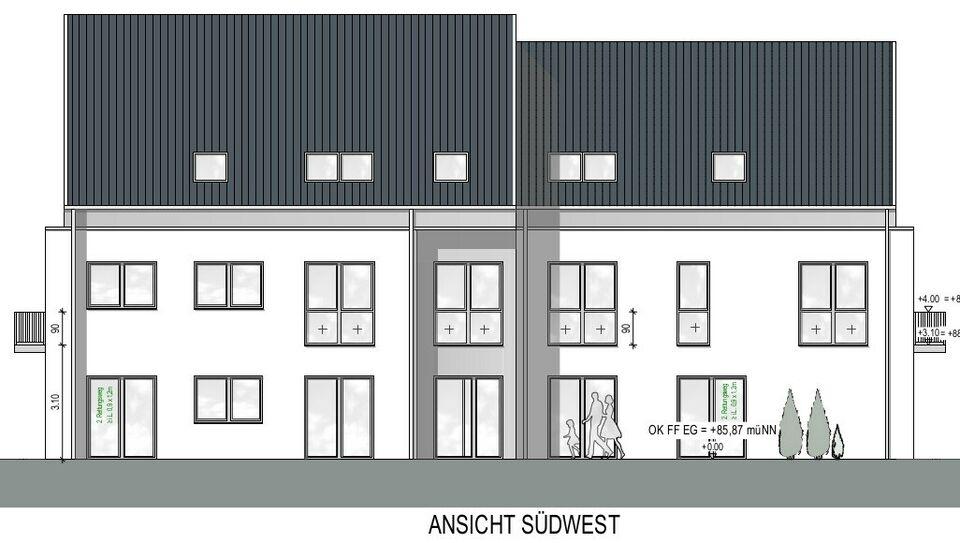Reken - Neubau! Barrierefreie Eigentumswohnung im Dachgeschoss mit Loggia, A1961 Nordrhein-Westfalen