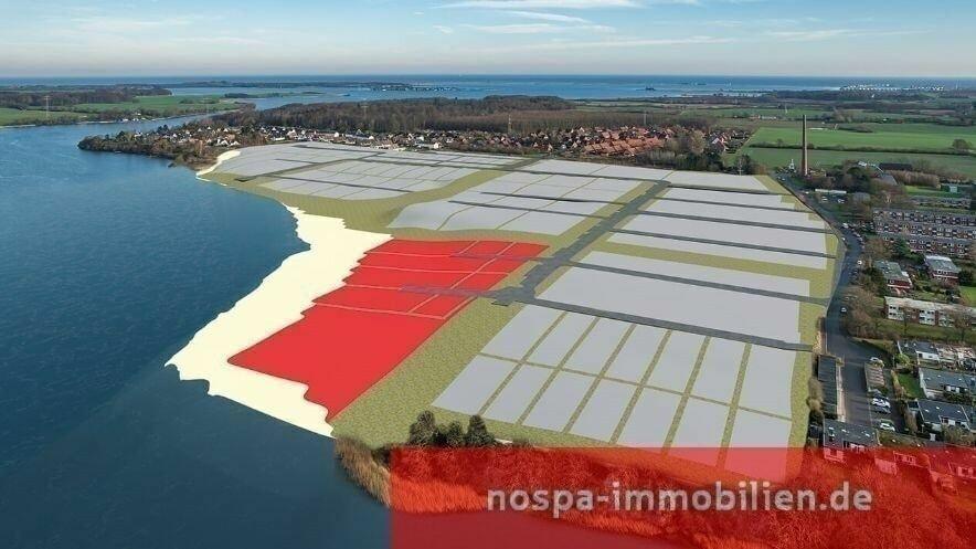 SCHLEITERRASSEN :Ihr Traumgrundstück (4/9) mit absoluter Wasserlage direkt an der Schlei in Kappeln! Schleswig-Holstein