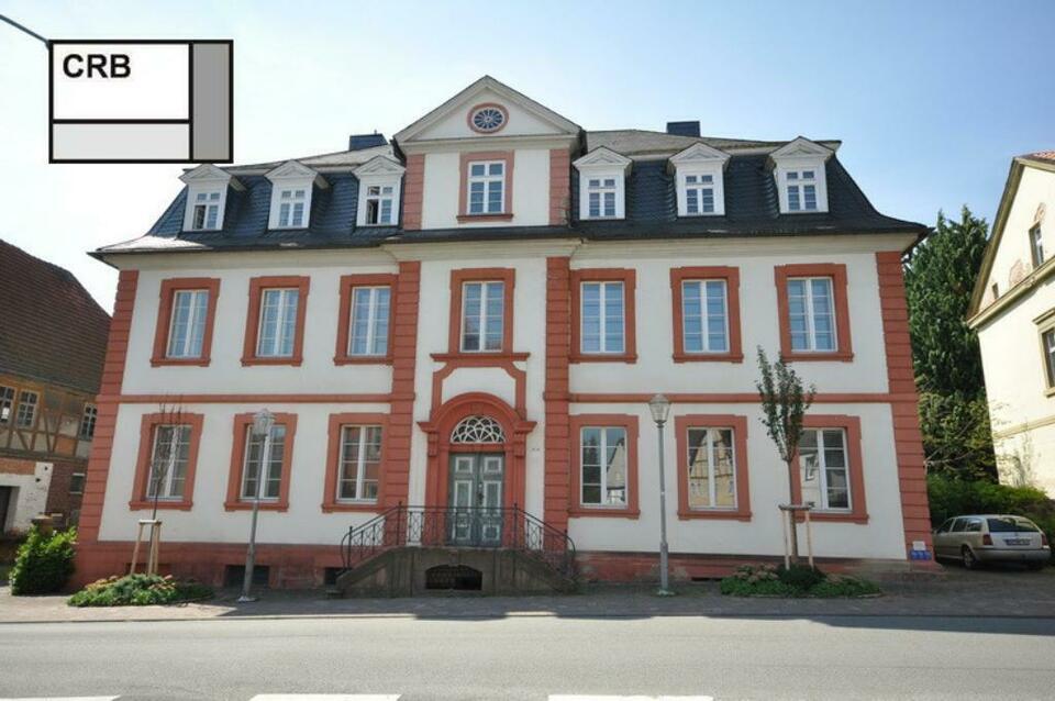 442 barockes Stadtpalais mit kleinem Park Bad Arolsen