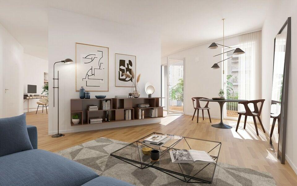 Wohnen in seiner schönsten Form - optimal geschnittene 1-Zimmer-Wohnung mit großem Balkon Berlin