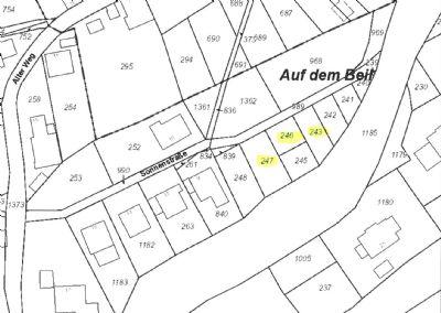 Verkauf von Grundstücken in Altena-Dahle Altena