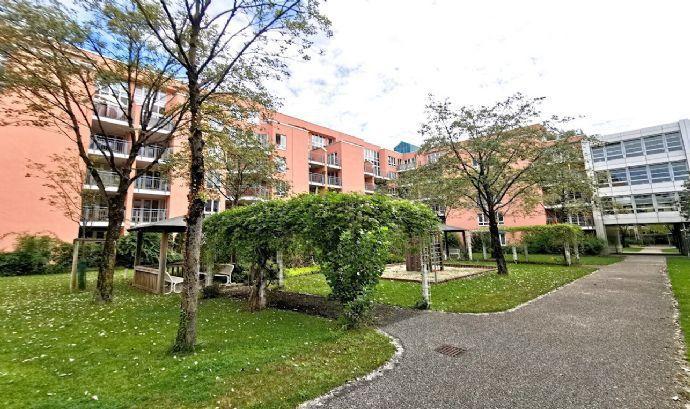 2 Apartments mit sonnigem Garten zum ruhigen Innenhof in Top Lage nahe Hackerbrücke Kirchheim bei München