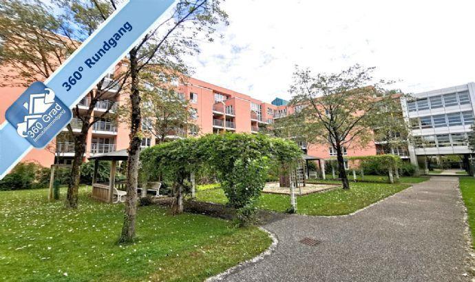 3 Apartments mit sonnigem Gartenanteil zum ruhigen Innenhof in Top Lage nahe Hackerbrücke Kirchheim bei München