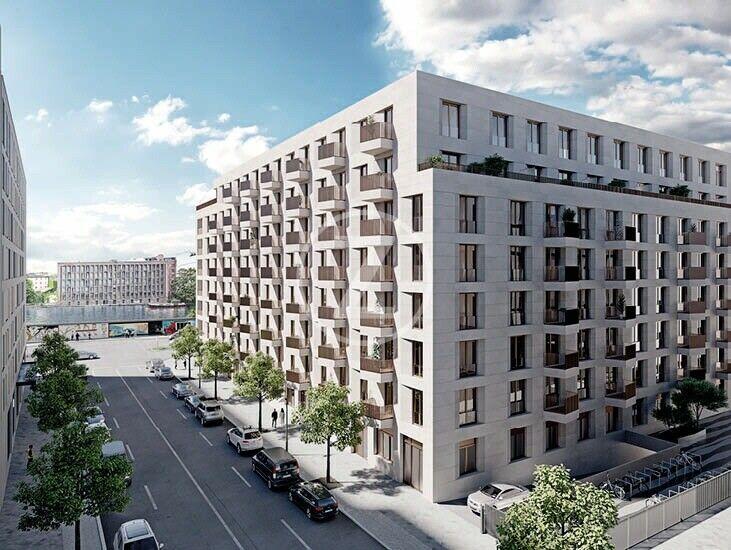 Komfortabel, charmant, spreenah: 2-Zimmer-Apartment mit 2 West-Balkonen Mühlenstraßen