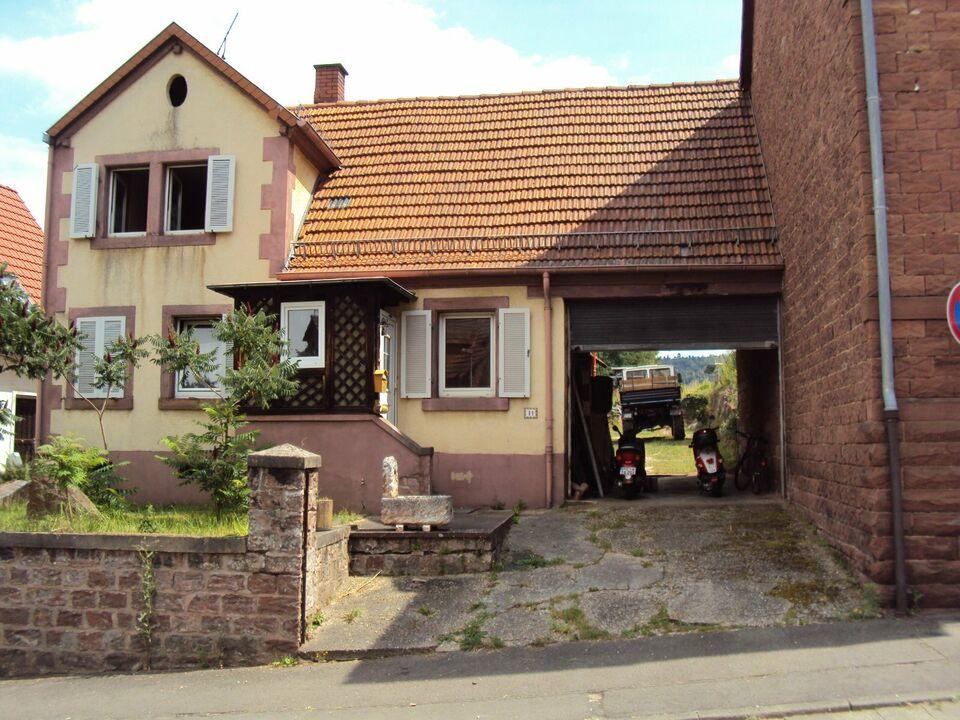 Stark Renovierungsbedürftiges Haus Scheune Grundstück Bauernhaus Waldfischbach-Burgalben
