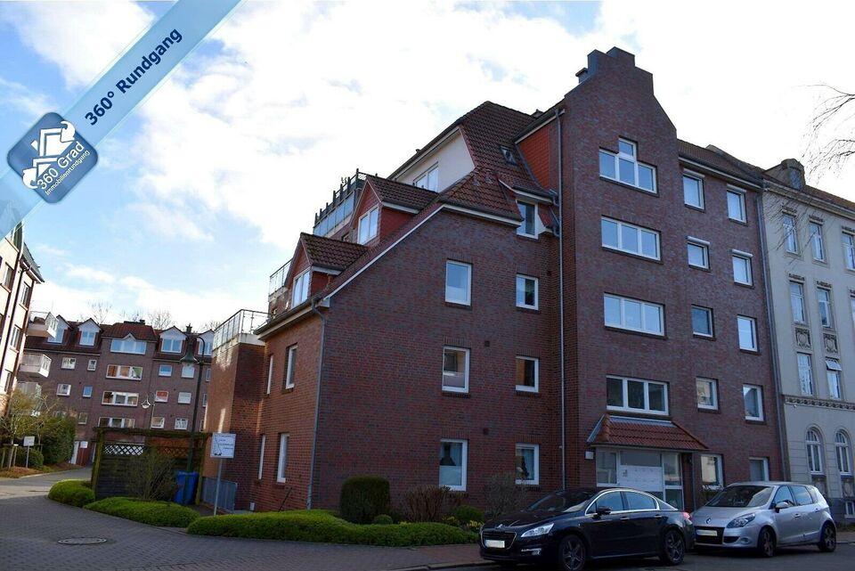 Provisionsfrei für den Käufer! Neuwertige, zentrale 2-Zimmer-Wohnung mit 2 Balkonen in Cuxhaven Cuxhaven