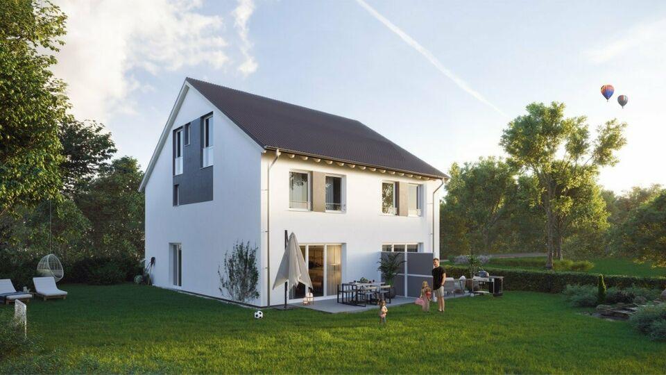 Wir öffnen Ihnen die Tür zum Traum von der DHH in Meckenbeuren inkl. Grundstück & Gartenhaus! Baden-Württemberg