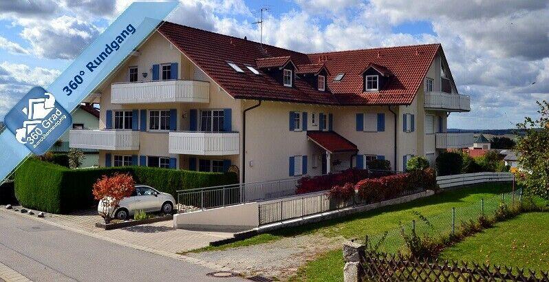 Sofort beziehbare 4-Zimmer-Dachgeschoss-Wohnung mit großer Loggia und Ausblick in Bad Griesbach Bad Griesbach im Rottal