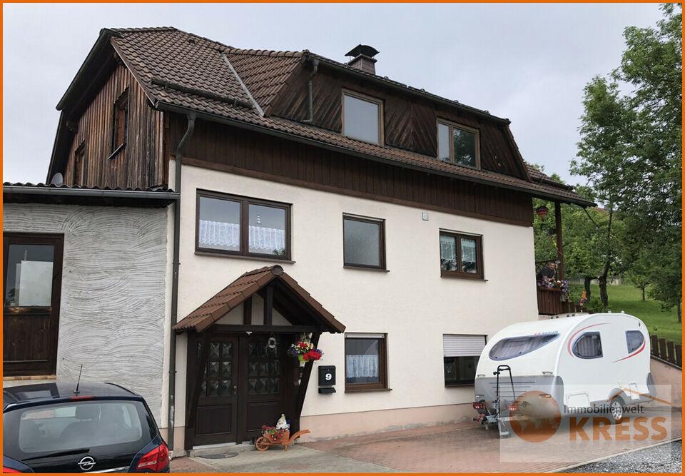 Gepflegtes Ein- bis Zweifamilienhaus mit großer Werkstatt/Garage in ruhiger Wohnlage von Züntersbach Sinntal