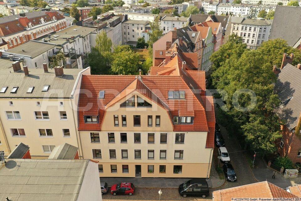 Tolle Lage in der Rostocker Altstadt: Vermietete 2-Zimmer-Wohnung Gartenstadt