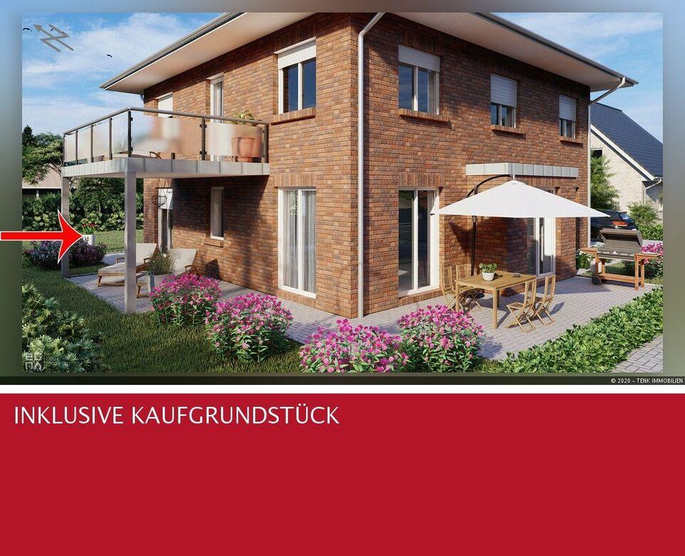 Neubau Erdgeschosswohnung mit Kaufgrundstück, Garage und alleiniger Gartennutzung in Südlohn-Oeding Südlohn