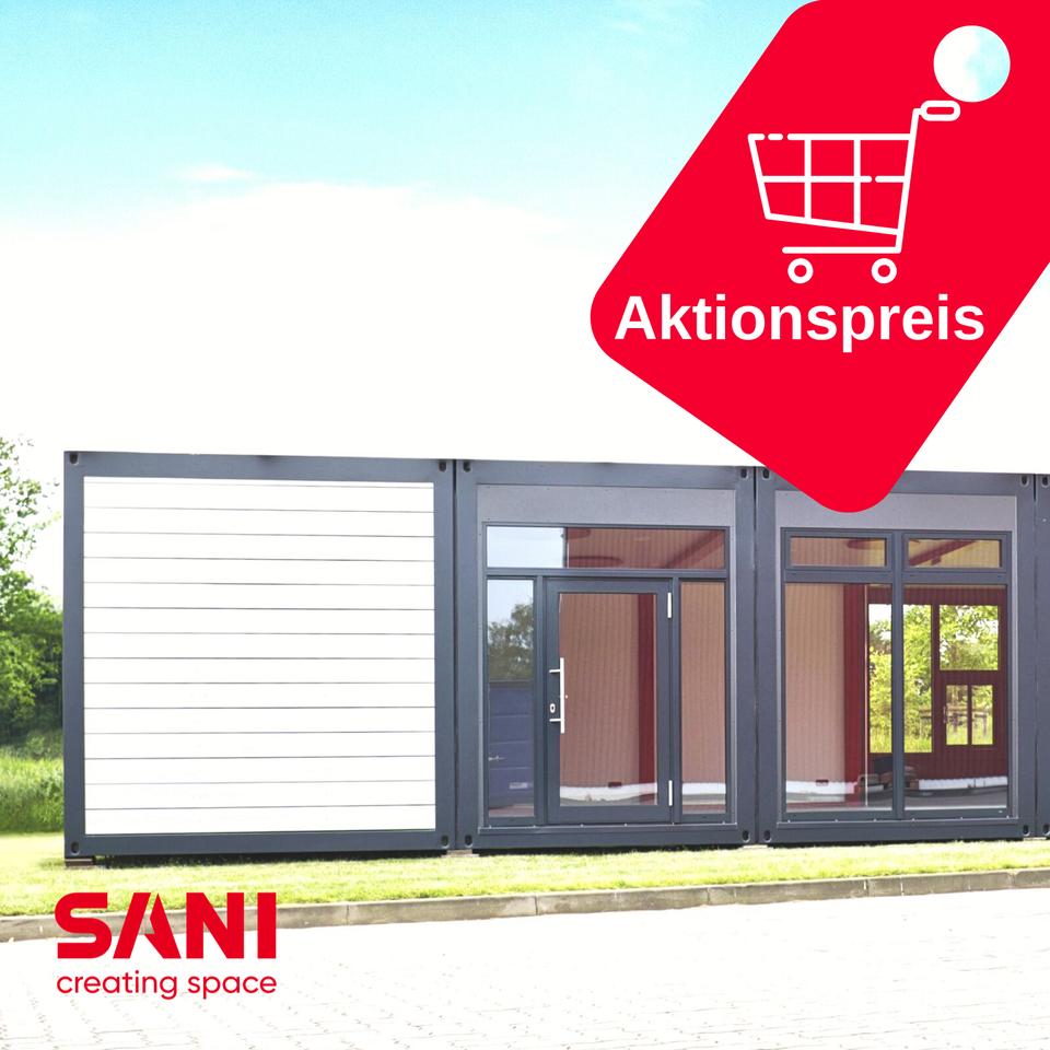 SANI Verkaufsshop, Verkaufsraum, Verkaufscontainer, PopUp-Store Schleswig-Holstein