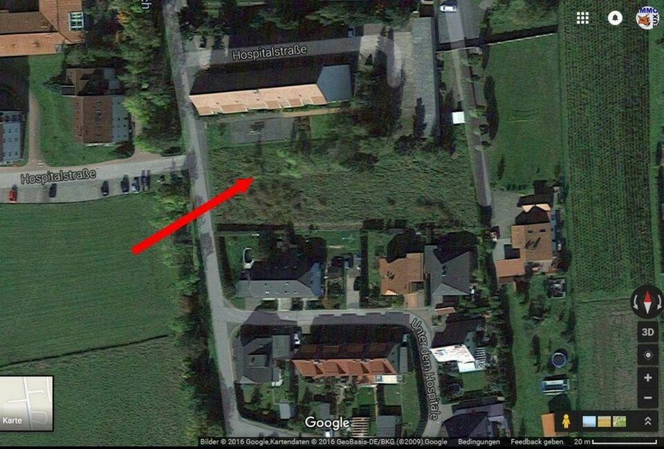 Baugrundstück für 4 Einfamilienhäuser oder einer Reihenhausanl. in Ellrich im Südharz Mühlhausen/Thüringen