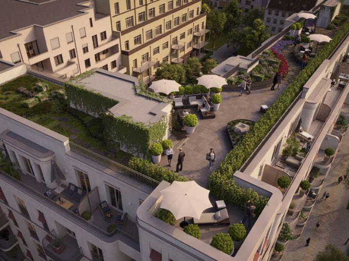 Carte Blanche - City-Apartment mit spektakulärer Dachterrasse zur gemeinschaftlichen Nutzung Charlottenburg