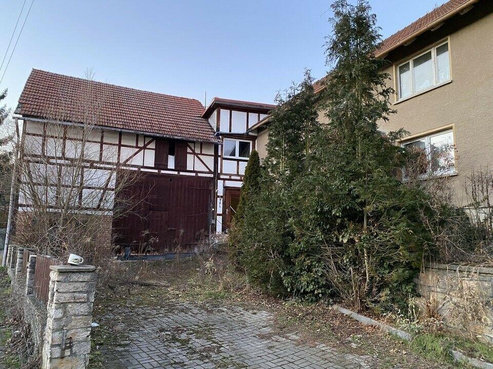Haus mit Scheune und Stellplatz Mühlhausen/Thüringen