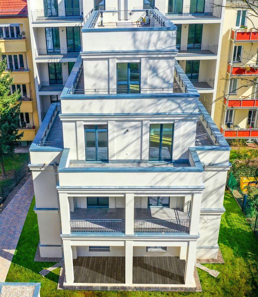 EXKLUSIVE ROOFTOP-MAISONETTE mit 5 Terrassen im DESIGNER-NEUBAU-vis a vis vom Schloßpark! Berlin