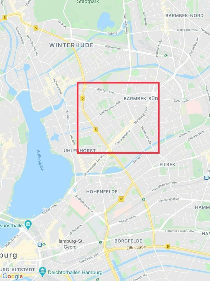 Vielseitig nutzbare Räumlichkeiten in 22083 Hamburg Barmbek-Süd