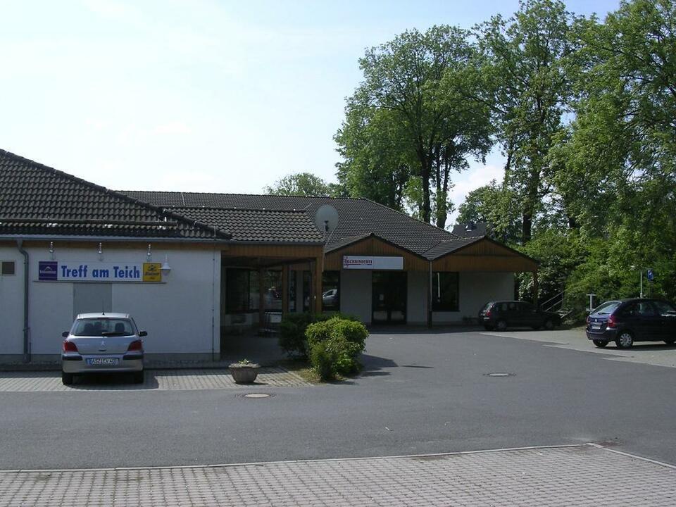 Kleines Einkaufszentrum in Schneeberg Schneeberg