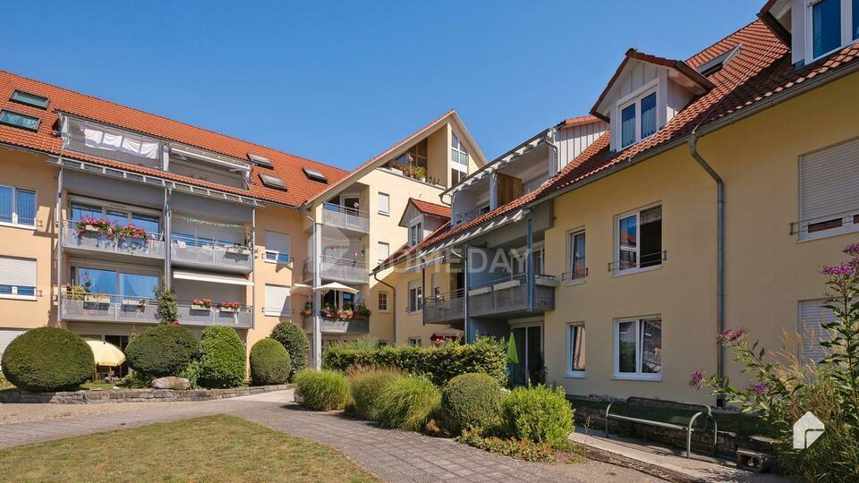 Gut aufgeteilte 2-Zimmer-Wohnung mit Balkon in ruhiger Wohnlage Baden-Württemberg