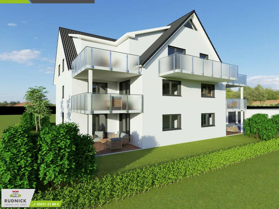 RUDNICK bietet NEUBAU: altersgerechte & hochwertige Eigentumswohnung in KfW-55-Bauweise in Holtensen Wennigsen (Deister)