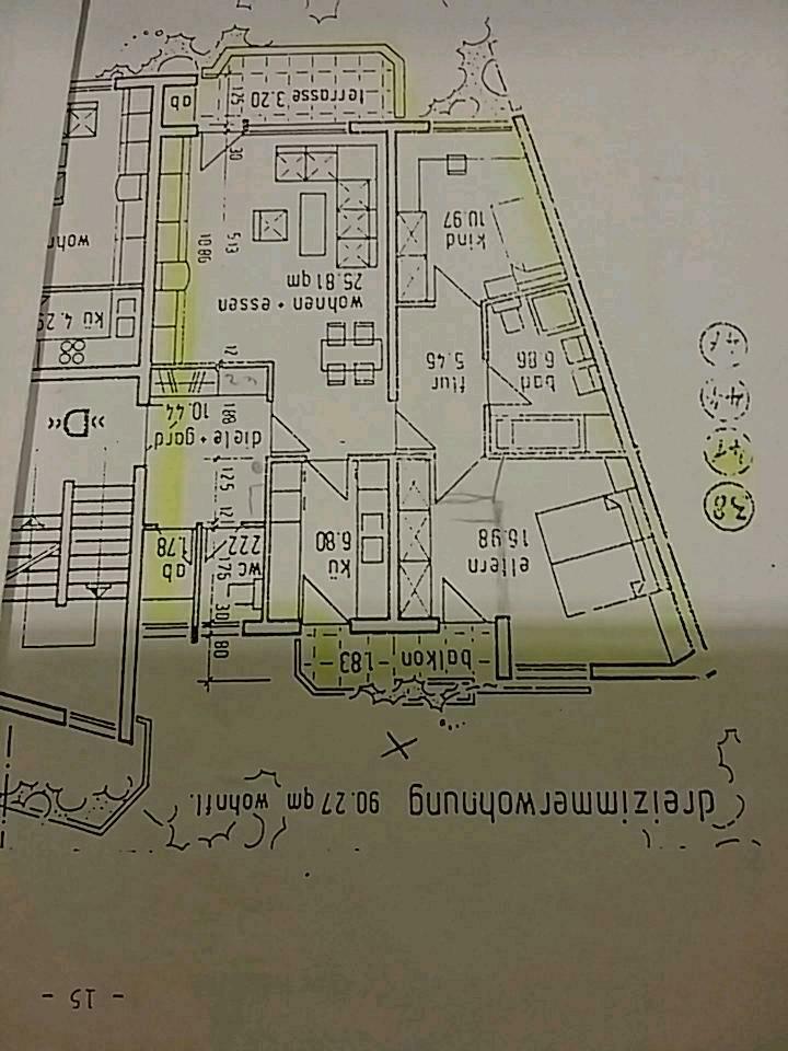 Eine 3-Zimmer Wohnung zum Tausch gegen zwei Zimmer Waldshut-Tiengen