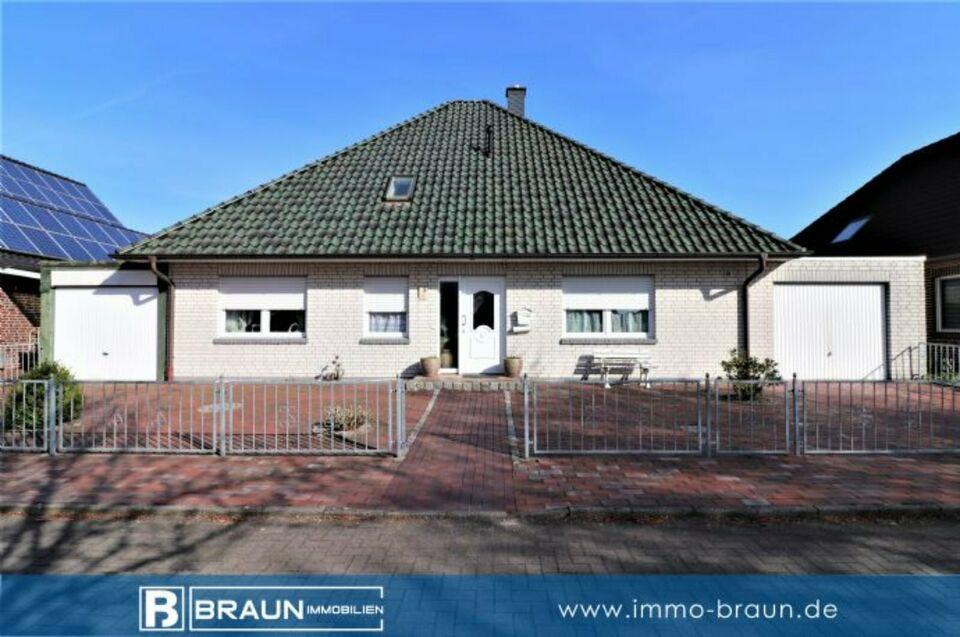 Schöner Bungalow mit Kamin und Wintergarten! Niederlangen