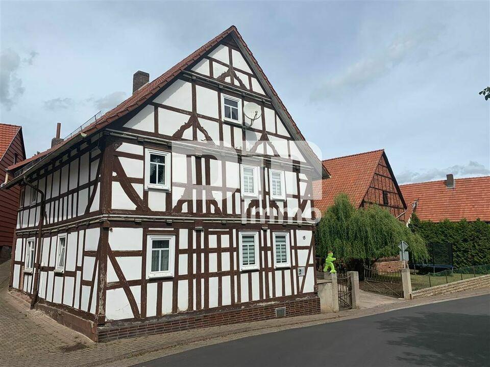 Charmantes Fachwerkhaus mit großzügiger Scheune ideal zum Wohnen und Arbeiten Weißenborn