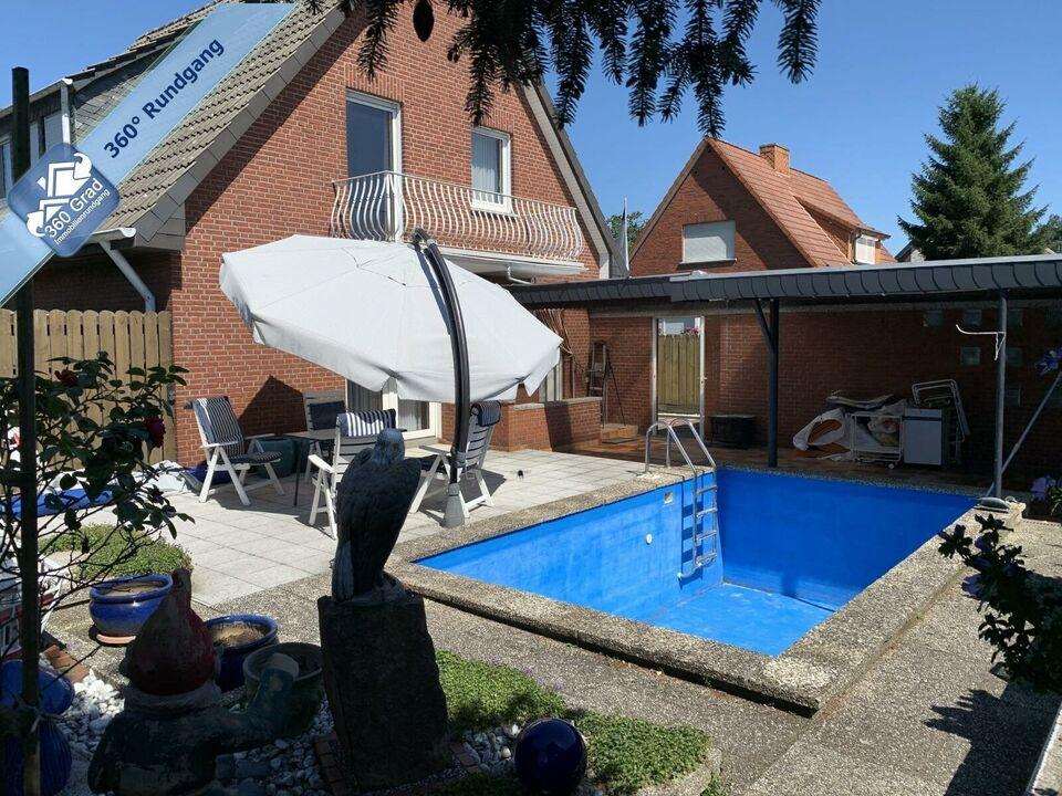 Provisionsfrei für den Käufer! Einfamilienhaus mit Pool in ruhiger Lage von Rheine! Nordrhein-Westfalen