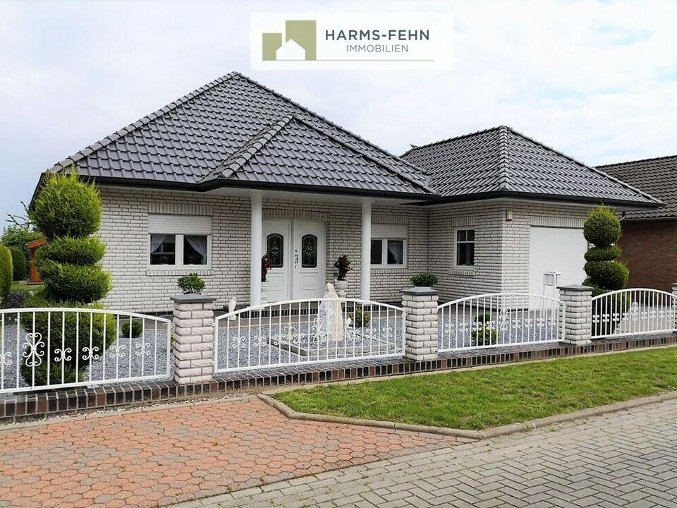 *** Traum-Immobilie *** Top gepflegter, weißer Bungalow mit Garage wartet auf seine neuen Eigentümer !!! K.P. 305.000,00 € Rhauderfehn