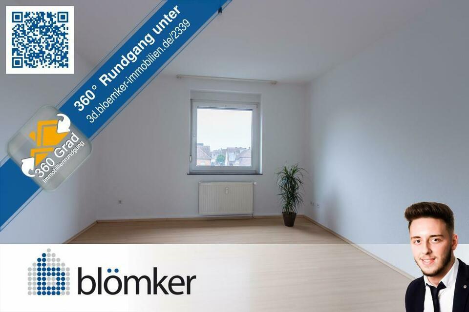 Blömker! Gemütliche 4,5-Raum Wohnung in Marl-Brassert, eigener Gartenanteil, 2 Garagen möglich! Nordrhein-Westfalen