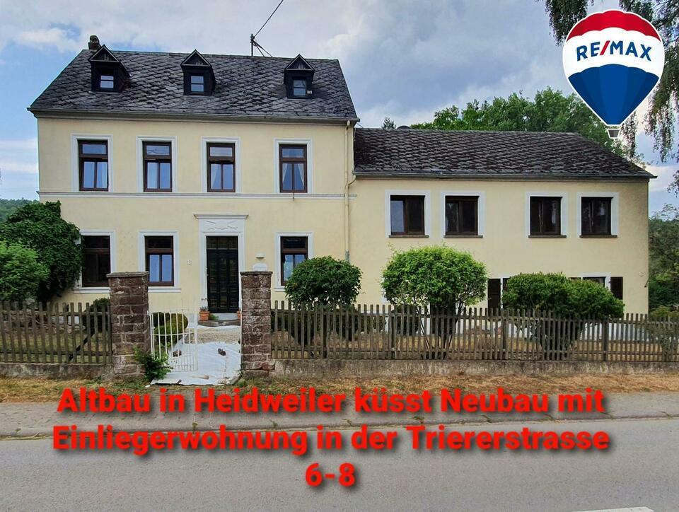 Altbau in Heidweiler küsst Neubau mit Einliegerwohnung in der Trierer Straße 6-8 Heidweiler