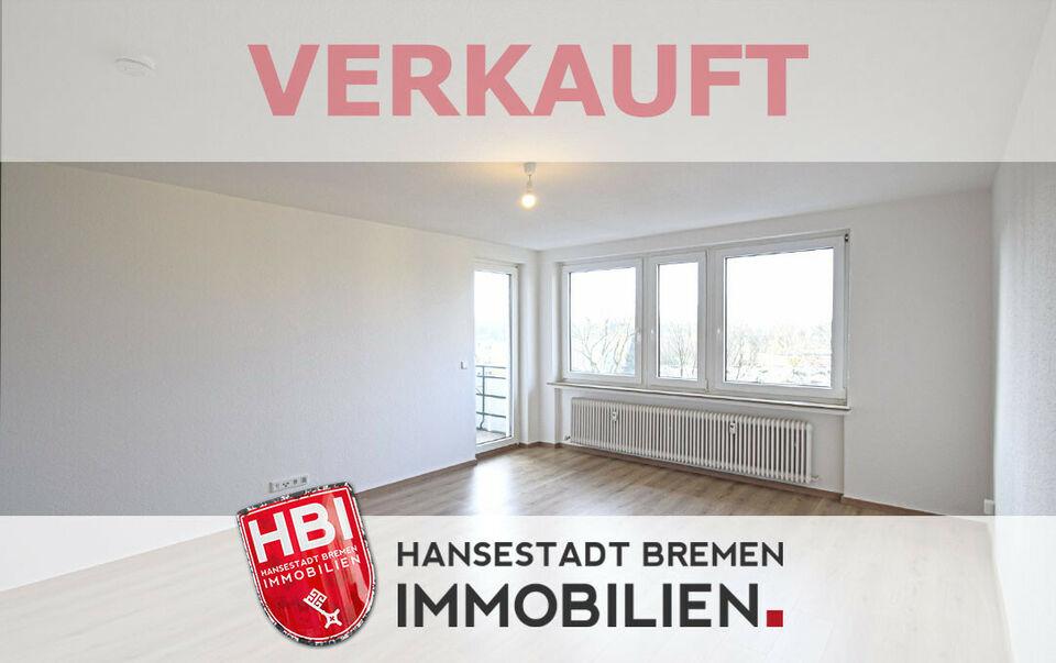 Huchting / Erstbezug nach Modernisierung - Helle 3-Zimmer-Wohnung mit schöner Sonnenloggia Huchting