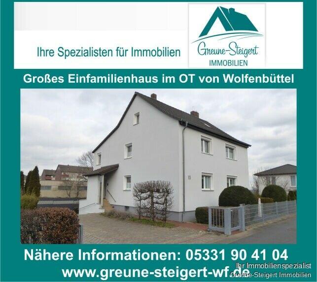 *** Großes Einfamilienhaus im Ortsteil von Wolfenbüttel Wolfenbüttel