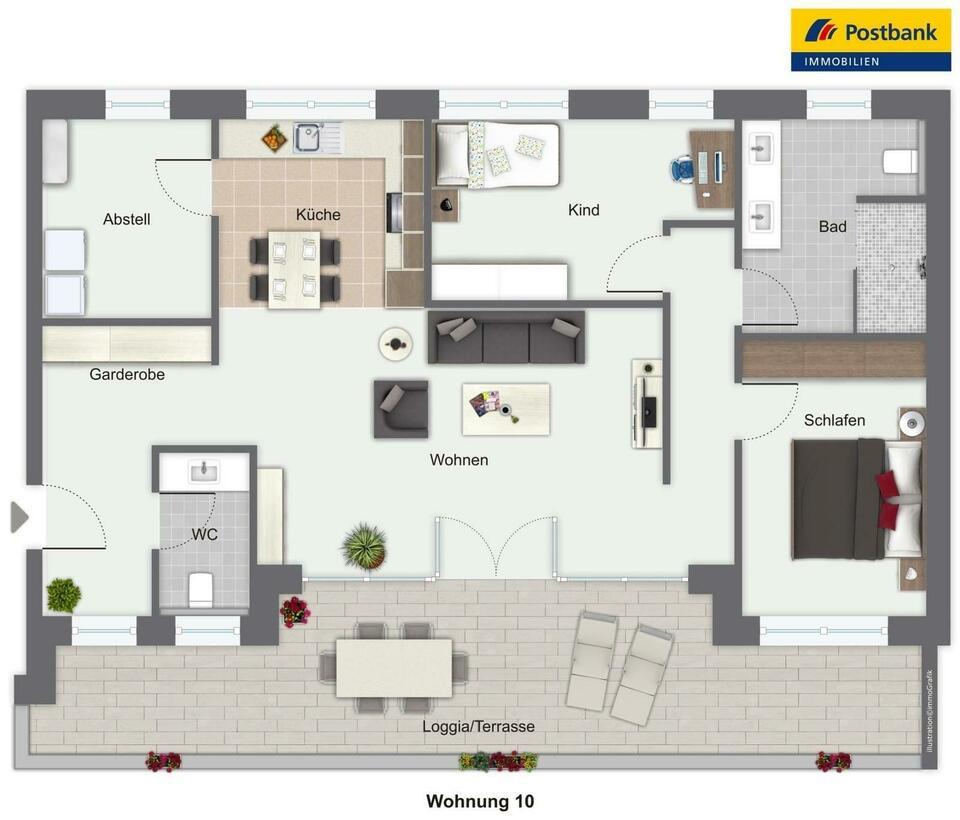 KFW 40, Neubau! Exklusive Wohnung mit großer Terrasse! Cloppenburg